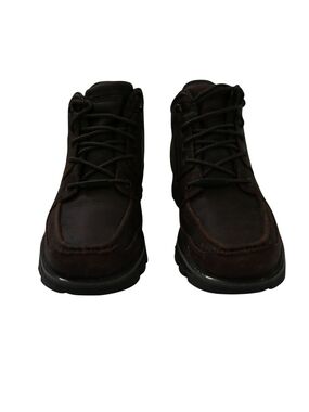 Rockport Waterproof Men's Chocolate Suede Lace-Up Boots